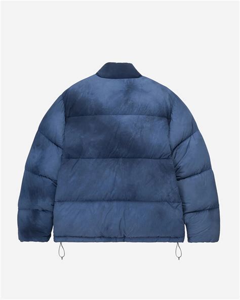 St Ssy Recycled Nylon Down Puffer Washed Navy
