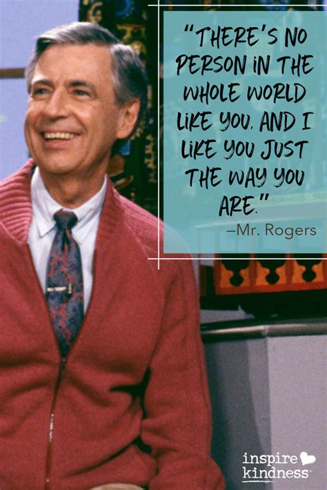 Mr Rogers Quote About Being Yourself Mr Rogers Quote Mr Rogers