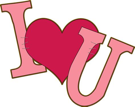 Free I Love You Clipart 28 Collection Of I Love You Tulisan I Love