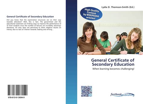 General Certificate Of Secondary Education 978 613 0 13694 9