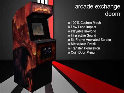 Second Life Marketplace Amg Arcade Exchange Doom