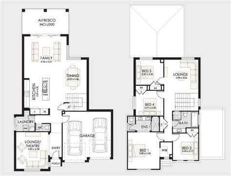 Diseño Y Planos De Casas De Dos Pisos Con Ideas Para Construcción