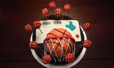 Tarta De Baloncesto Las Tartitas De Alexia Basketball Cakes Cake Recipes Tortilla Pie