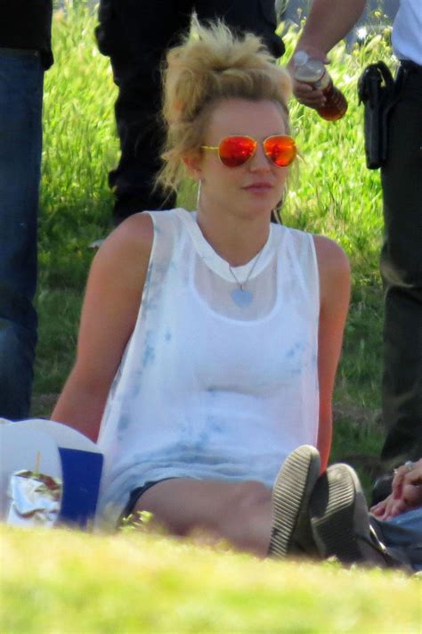 Britney Spears At Her Sons Soccer Game In Los Angeles Hawtcelebs