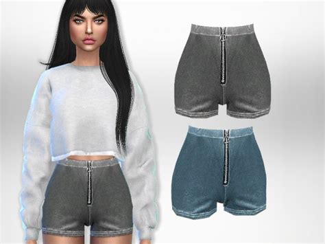 The Sims Resource Athletic Shorts By Puresim • Sims 4 Downloads