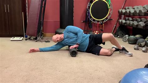 Foam Roll And Stretch Lats Youtube