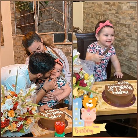 Pictures From Aiman Khans Daughter Amal Muneeb 1st Birthday Showbiz