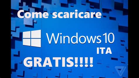 Come Scaricare Windows 10 In Italiano Gratis 2016 Youtube