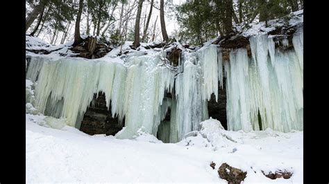 Michigans Hidden Gem Eben Ice Caves In The Upper Peninsula Youtube