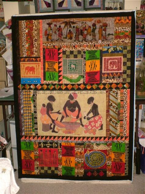 Kitambaa Africa Inspired Quilts This Years Grandmothers Quilt