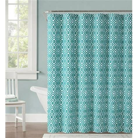 Luxury Home Brayden Shower Curtain Teal 72 X 72 Inch