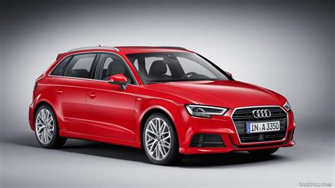 Audi A3 Sportback 2017my Color Tango Red Front