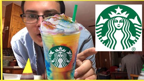 Diy Starbucks Tie Dye Frappuccino Youtube