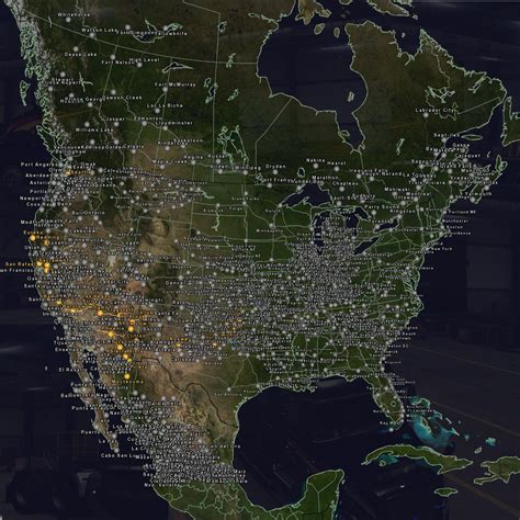 K Dogs North America Map For V143 Ats Mods American Truck
