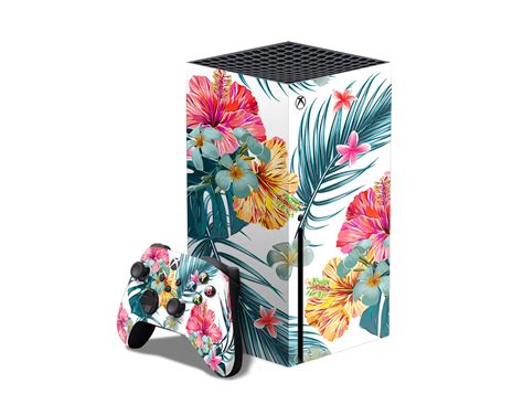Paradise Flower Skin Xbox Series S Tropical Decal Xbox One X S Etsy Uk