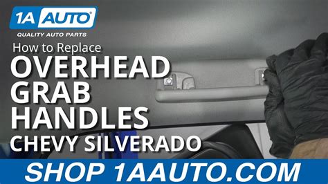 How To Replace Overhead Grab Handles 14 19 Chevy Silverado Youtube
