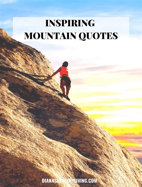 55 Inspirational Quotes About Mountains For Instagram Dianas Healthy