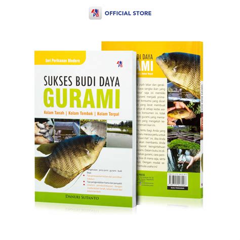 Jual Buku Perikanan Sukses Budidaya Ikan Gurami Di Kolam Tanah Tembok