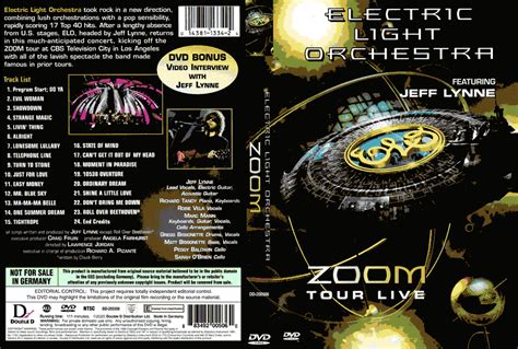 Electric Light Orchestra Zoom Tour Live 1 Ntsc Dvd R Disc