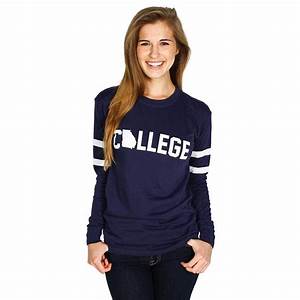 Long Sleeve Georgia College Jersey By Jadelynn 0 To 50 Cf