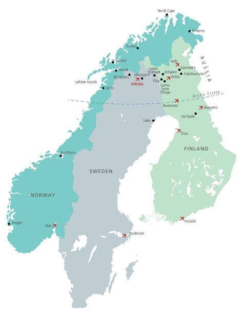 Lapland On World Map Zip Code Map