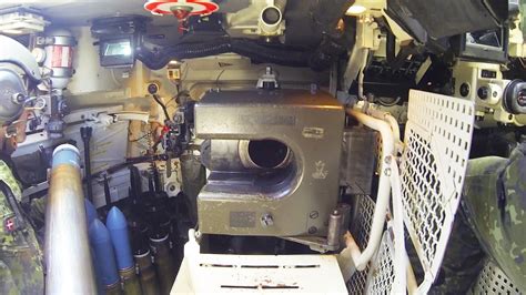 Inside The Leopard 1a5 Tank Gunnery Loading Youtube
