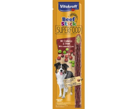 Hundesnack Vitakraft Beef Stick Superfood Erbse Und Cranberry Kaufen