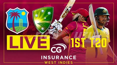West Indies Vs Australia 1st T20 Live Streaming When And Where To