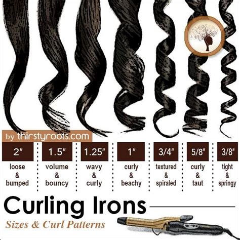Curling Iron Curl Sizes Curly Hair Styles Hair Styles Long Hair Styles