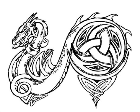 Dragon Tattoo Hard Line By Briansbigideas On Deviantart Dragon Tattoo