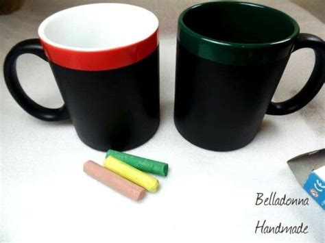 Chalkboard Mug Mugs Tableware Glassware