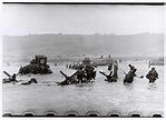 [American soldiers landing on Omaha Beach, D-Day, Normandy, France ...