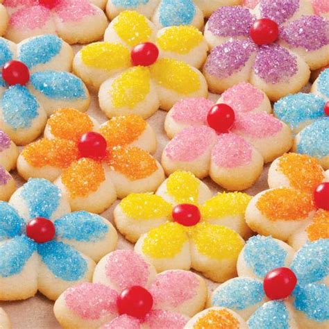 Springtime Spritz Cookies Spritz Cookies Spring Cookies Easter