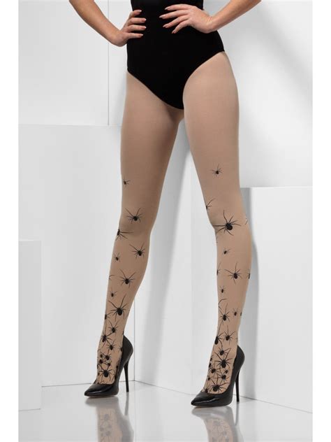 Opaque Tights With Spiders Au Smiffys Australia