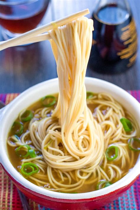 Quick And Easy Chinese Noodle Soup Rezept Chinesische Nudelsuppe My