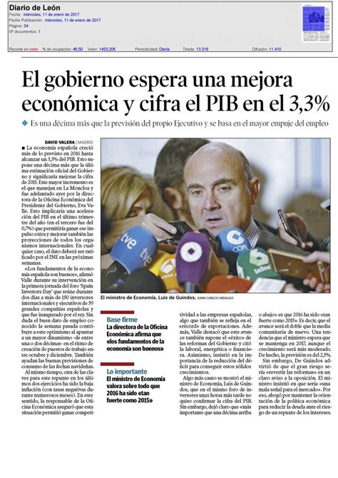 Noticias En Prensa Diario De LeÓn 11012017 Spain Investors Day