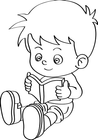 Imagenes De Un Niño Leyendo Un Libro Para Dibujar Libros Famosos