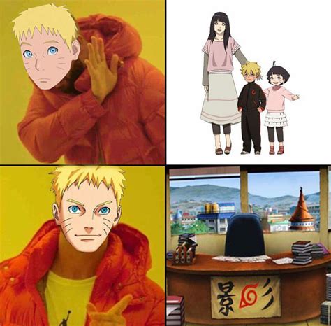 Naruto Boruto Meme Naruto Uzumaki Sasuke Sakura Sarada Hinata