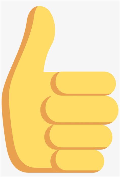 Thumbs Up Emoji Png Transparent Thumbs Up Sticker Free Transparent
