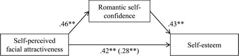 self perceived attractiveness romantic desirability and self esteem a mating sociometer