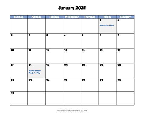 Dec 2021 And Jan 2021 Calendar Printable Free Letter