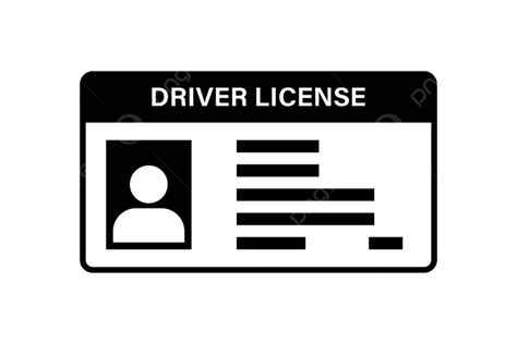 Drivers License Vector Art Png Driver License Icon Vector Isolated