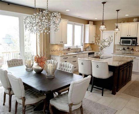 30 Combined Kitchen Dining Room Ideas Decoomo