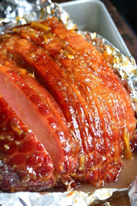 Baked Ham With Orange Honey Ham Glaze Will Cook For Smiles