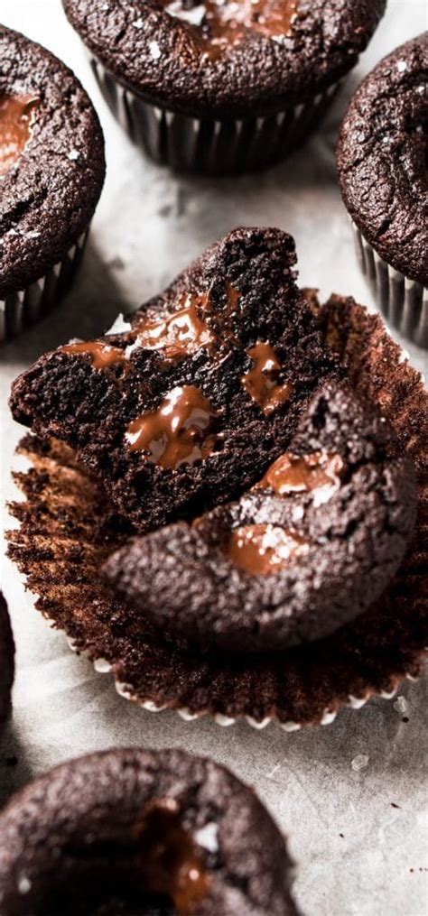 Gluten Free Paleo And Keto Double Chocolate Muffins Gnom Gnom