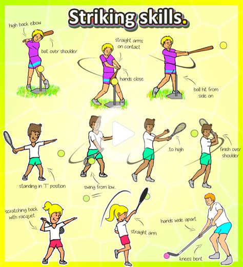 Pe Games For K 2 Striking Lessons Sport Skills And Games Pack
