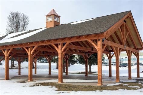 Timber Frame Pavilion Photos The Barn Yard And Great Country Garages