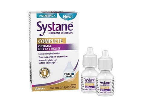 Systane Complete Lubricant Eye Drops 2x10ml Ingredients And Reviews