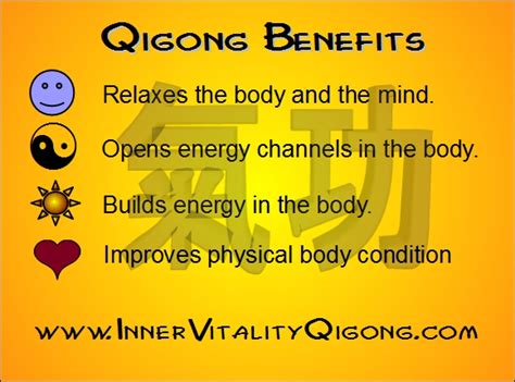 Inner Vitality Qigong Benefits Of Practicing Qigong Relaxation Increased Energy Energy