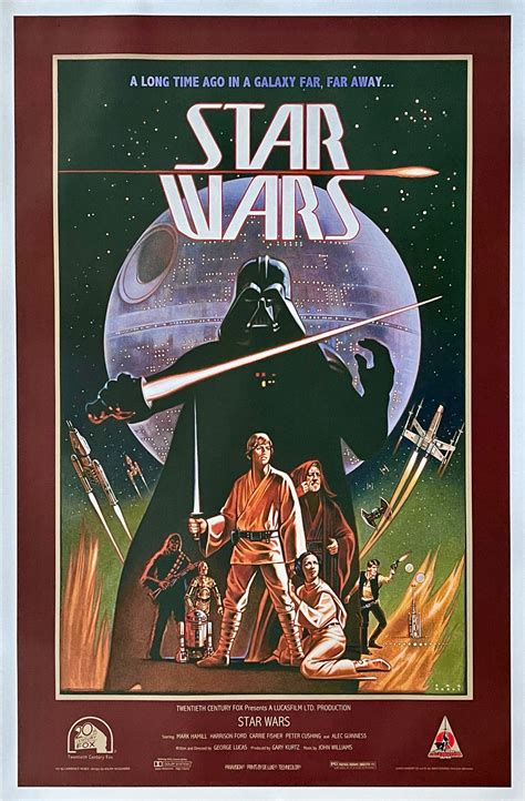 Original Star Wars Celebration Japan 2008 Poster Larry Noble